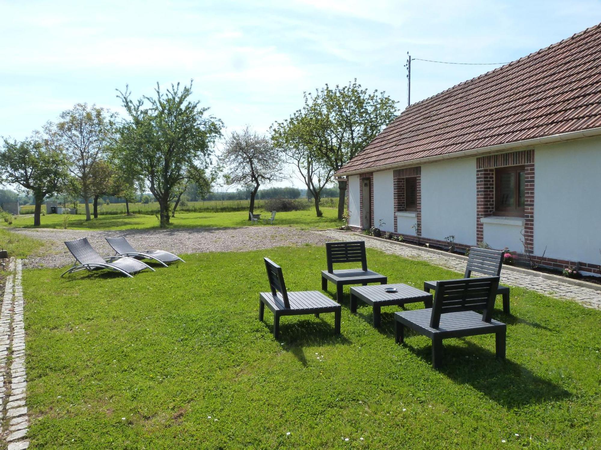 La Martellerie Villa Berville-sur-Seine Екстериор снимка