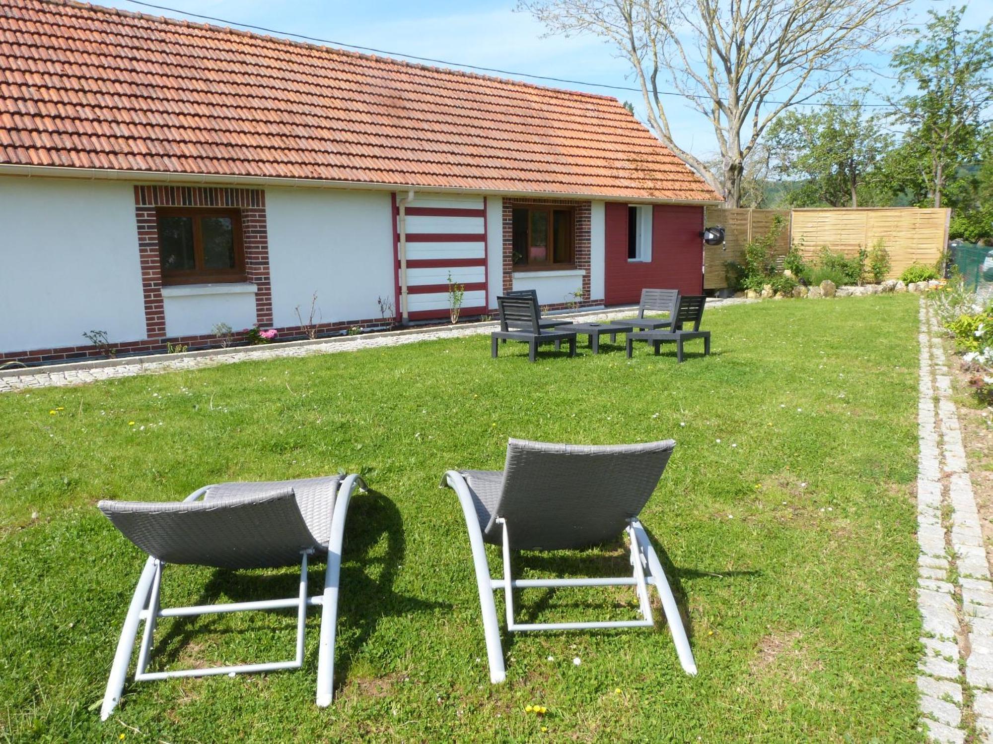 La Martellerie Villa Berville-sur-Seine Екстериор снимка